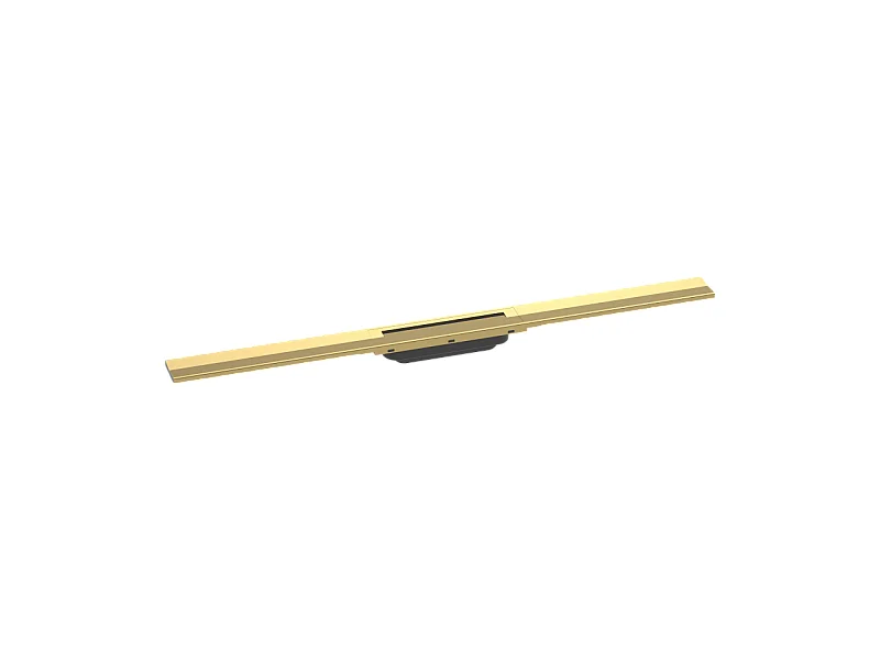 Desagüe de ducha cortable 90 cm HANSGROHE RainDrain Flex montaje libre aspecto dorado pulido