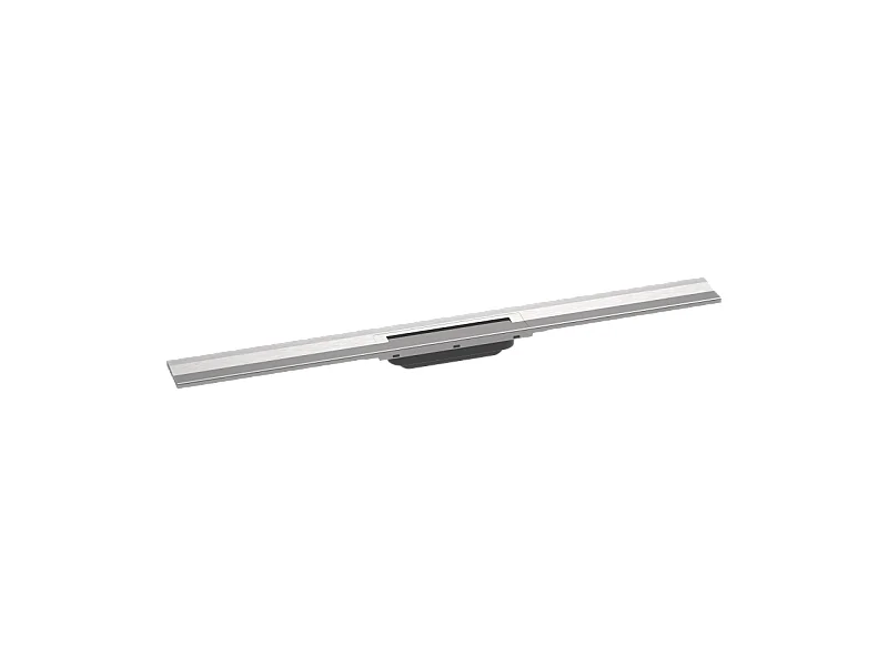Caniveau de douche découpable 90 cm HANSGROHE RainDrain Flex montage mural acier inox brossé