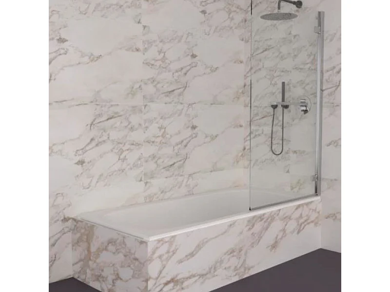 Pare bain semi-pivotant IDEAL STANDARD droit i.Life