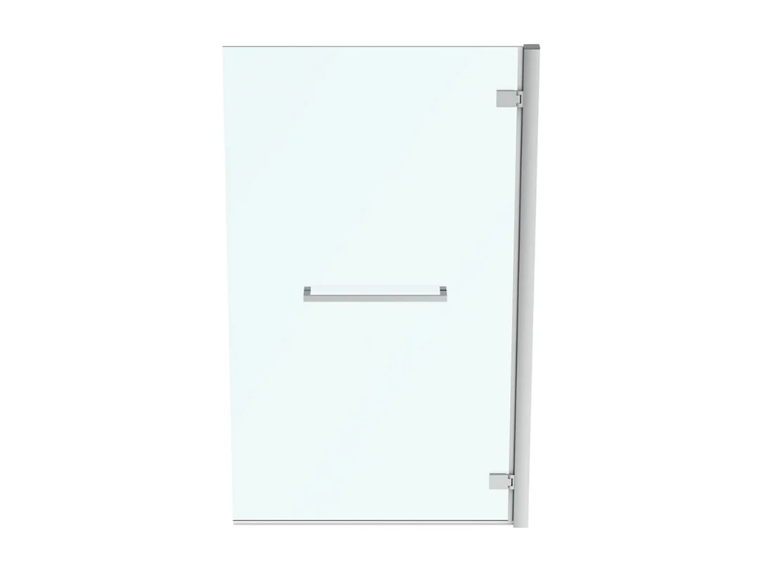 Pare bain fixe IDEAL STANDARD droit + porte-serviette i.Life