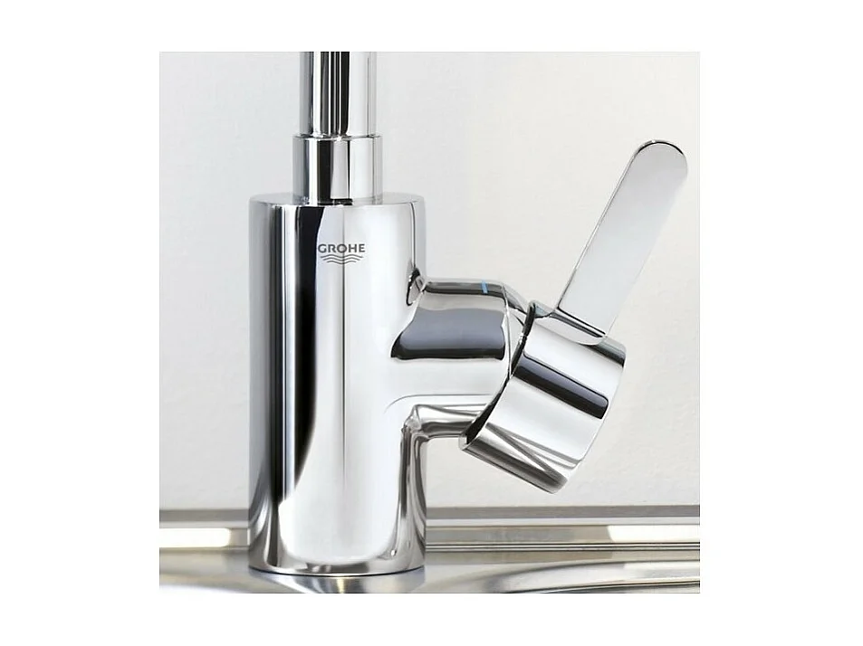 GROHE Mitigeur cuisine Eurosmart Cosmopolitan Bec haut chrome