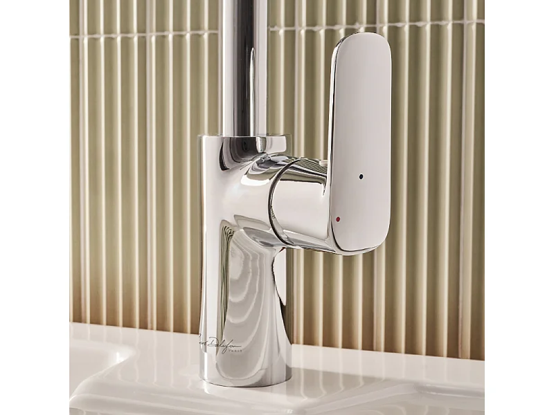 Robinet cuisine JACOB DELAFON July+ col de cygne et orientable