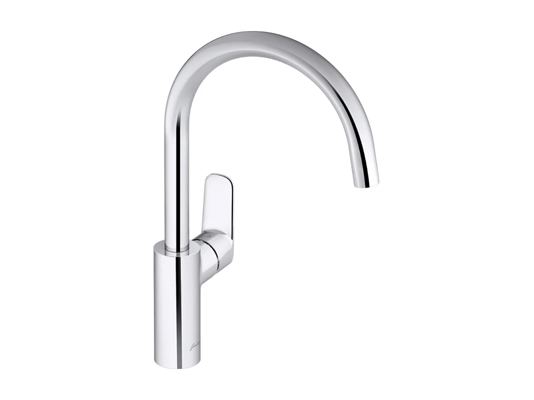 Robinet cuisine JACOB DELAFON July+ col de cygne et orientable