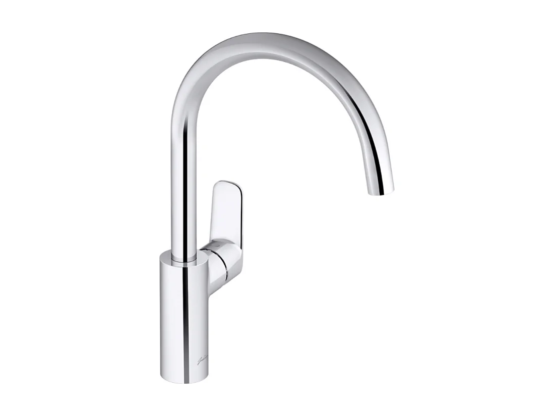 Robinet cuisine JACOB DELAFON July+ col de cygne et orientable