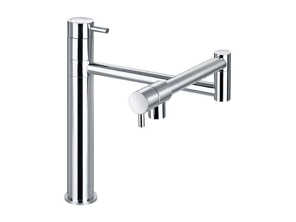 PAINI Mitigeur cuisine Cox Rodeo articulé Bec haut chrome douchette extractible