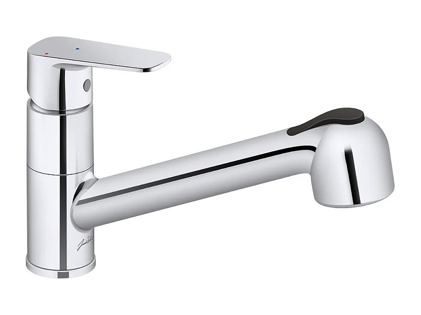 Robinet cuisine avec douchette extractible JACOB DELAFON July+ chromé