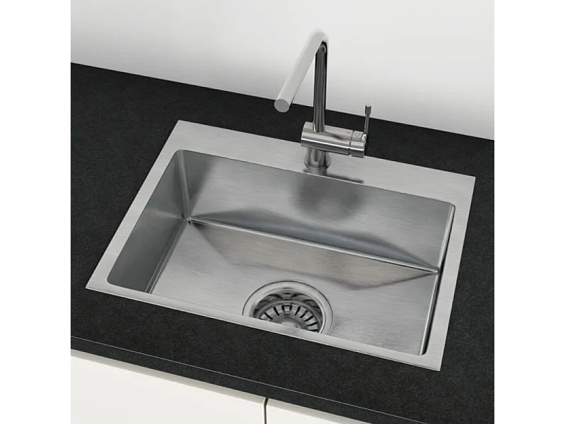 Robinet de cuisine bec haut IDEAL STANDARD Ceralook chrome  + nettoyant Briochin