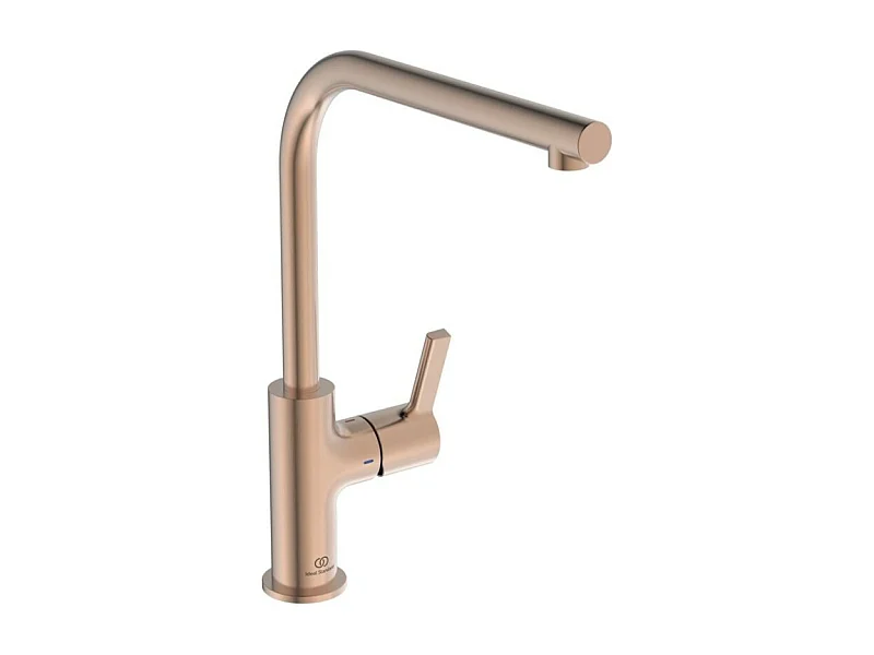 Robinet de cuisine IDEAL STANDARD Gusto Rose + Microfibre