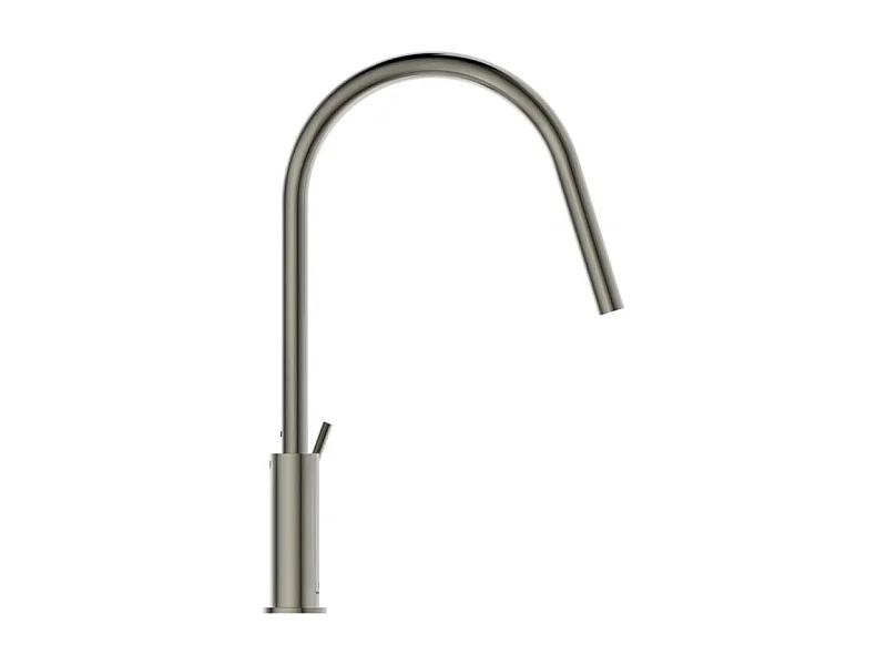 Robinet de cuisine IDEAL STANDARD Gusto rond gris orage