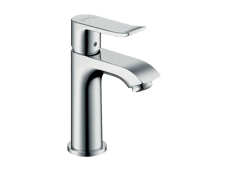 HANSGROHE Mitigeur lavabo Metris 100, sans tirette ni vidage chromé