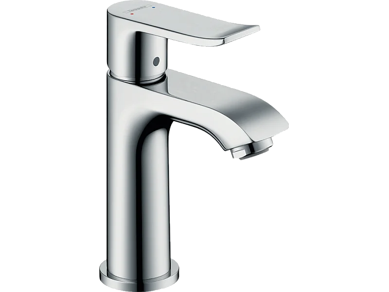 HANSGROHE Mitigeur lavabo Metris 100, sans tirette ni vidage chromé