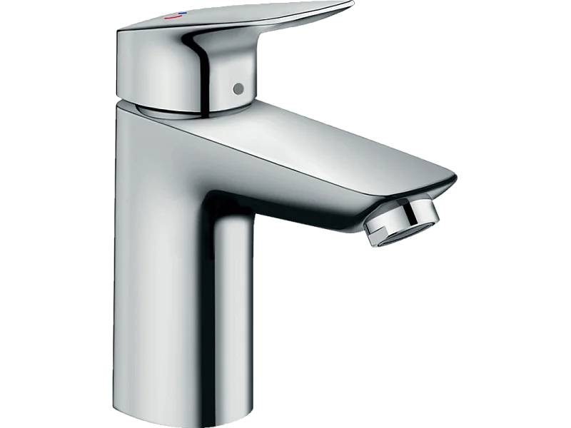 HANSGROHE Mitigeur lavabo Logis 100 CH3 CoolStart avec tirette et vidage synthétique chromé
