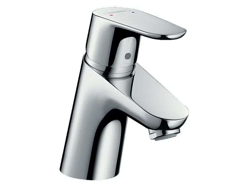 HANSGROHE Mezclador de lavabo Focus 70, con extraíble y desagüe cromado