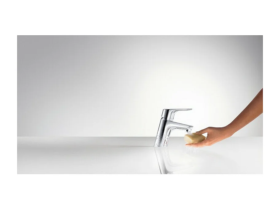 HANSGROHE Mezclador de lavabo Focus 70, con extraíble y desagüe cromado