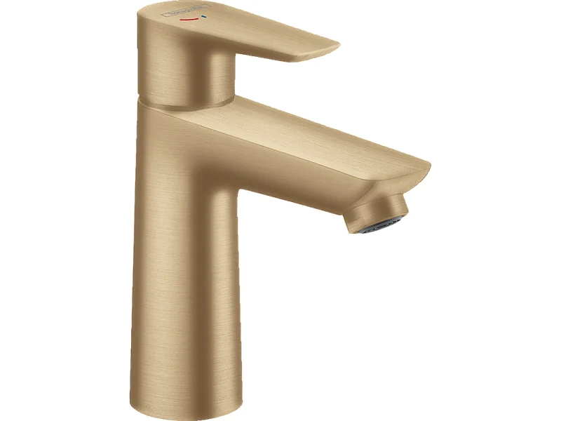 HANSGROHE Mitigeur lavabo Talis E 110 CoolStart sans tirette ni vidage bronze brossé