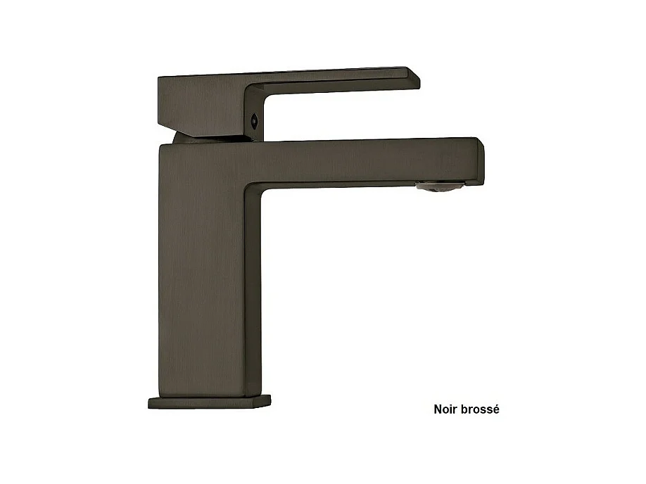 PAINI Mitigeur lavabo Dax Small PVD Noir Brossé