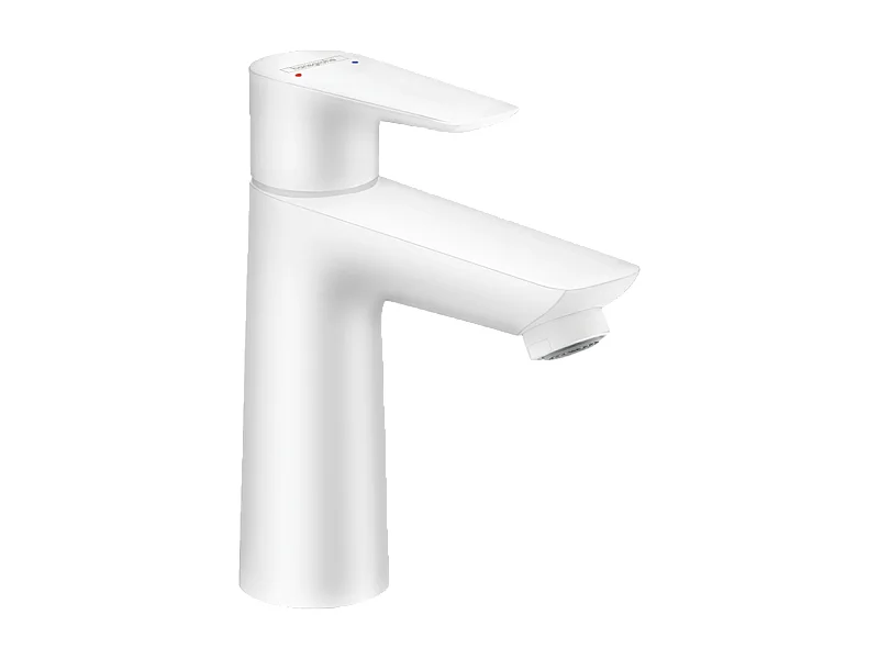 HANSGROHE Mitigeur lavabo Talis E 110, sans tirette ni vidage blanc mat