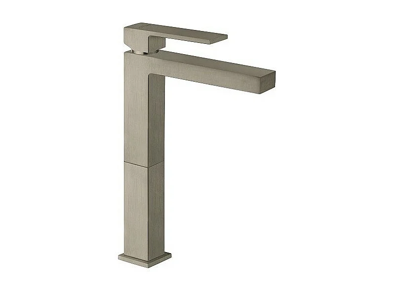 PAINI Mitigeur lavabo haut Dax Slim PVD Grey Acier