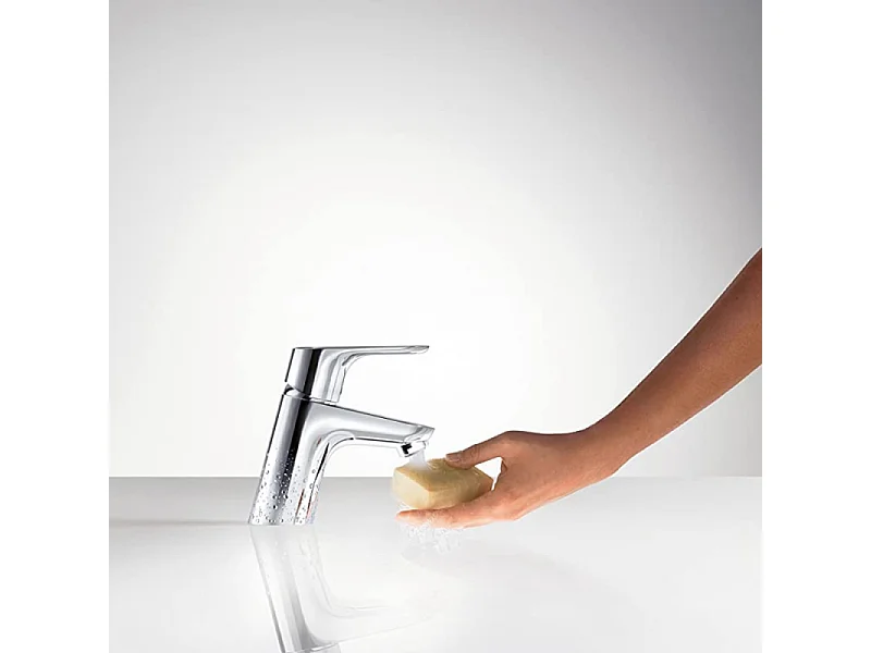 HANSGROHE Mezclador de lavabo 70 sin desagüe extraíble o desagüe cromado