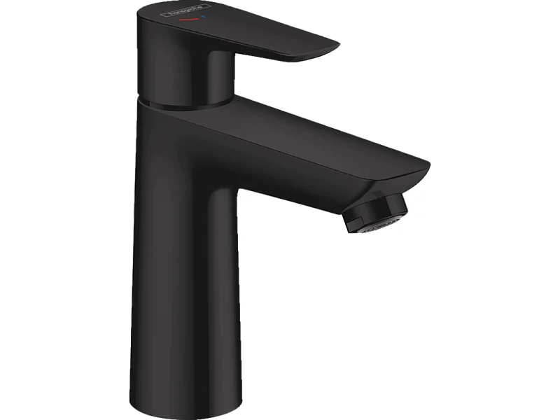 HANSGROHE Mitigeur lavabo Talis E 110 CH3 CoolStart avec tirette et vidage noir mat