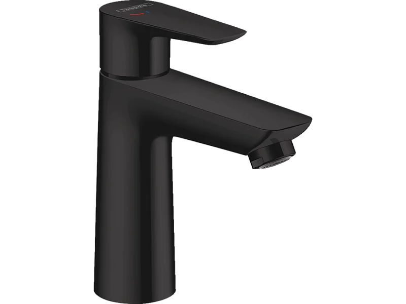 HANSGROHE Mitigeur lavabo Talis E 110 CH3 CoolStart avec tirette et vidage noir mat