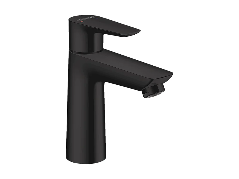 HANSGROHE Mitigeur lavabo Talis E 110, sans tirette ni vidage noir mat