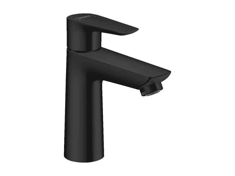 HANSGROHE Mitigeur lavabo Talis E 110, sans tirette ni vidage noir mat