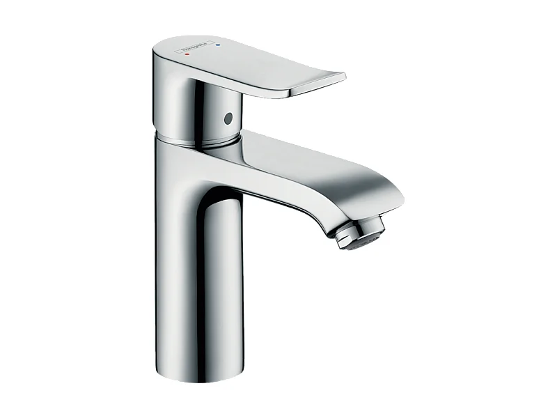 HANSGROHE Mitigeur lavabo Metris 110, avec tirette et vidage chromé