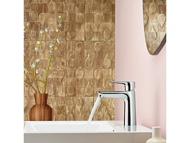 Mitigeur lavabo HANSGROHE Talis 110 CH3 Coolstart Chromé sans vidage