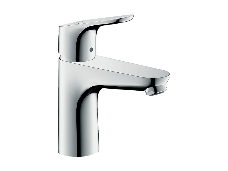HANSGROHE Mitigeur lavabo Focus 100, avec tirette et vidage chromé