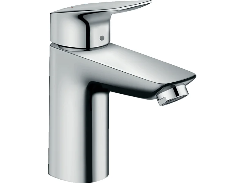 HANSGROHE Mezclador de lavabo Logis 100, desagüe cromado Push-Open