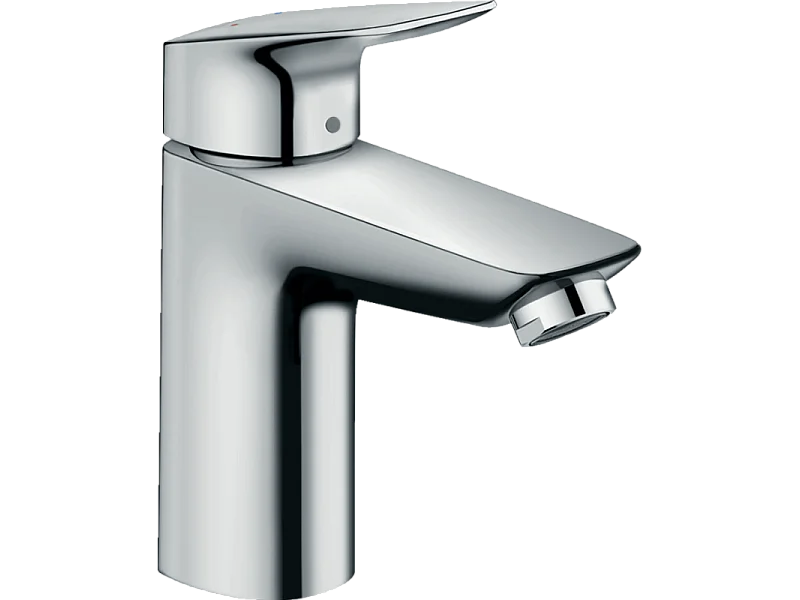 HANSGROHE Mitigeur lavabo Logis 100, bonde Push-Open chromé