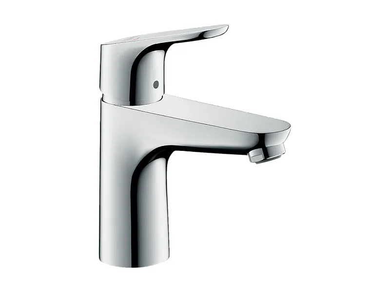 HANSGROHE Mitigeur lavabo Focus 100 CH3 CoolStart, avec tirette et vidage chromé