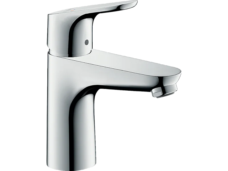 HANSGROHE Focus 100 CH3 CoolStart mezclador de lavabo, con tirador y desagüe cromado