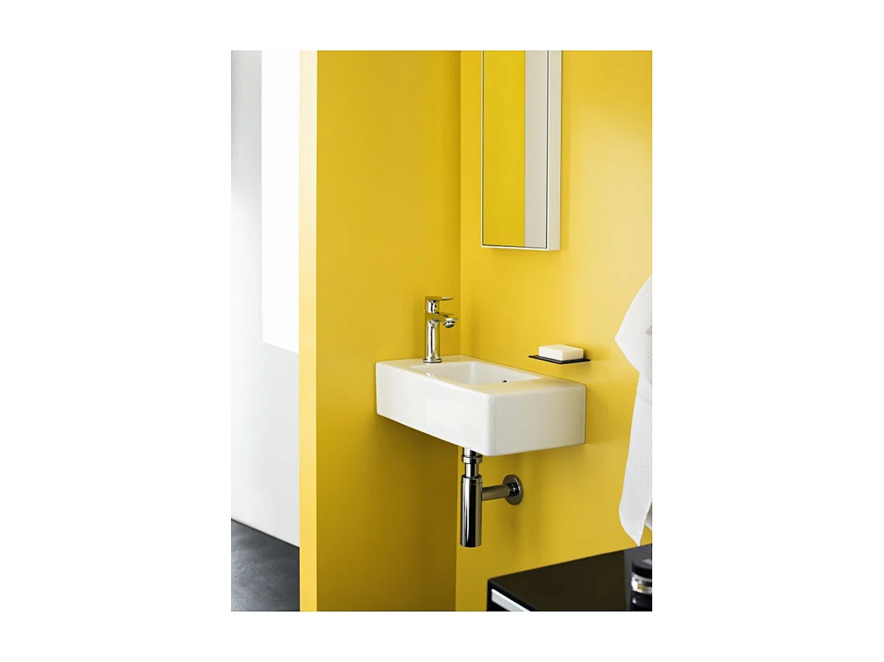 HANSGROHE Mitigeur lavabo Metris 100, avec tirette et vidage chromé