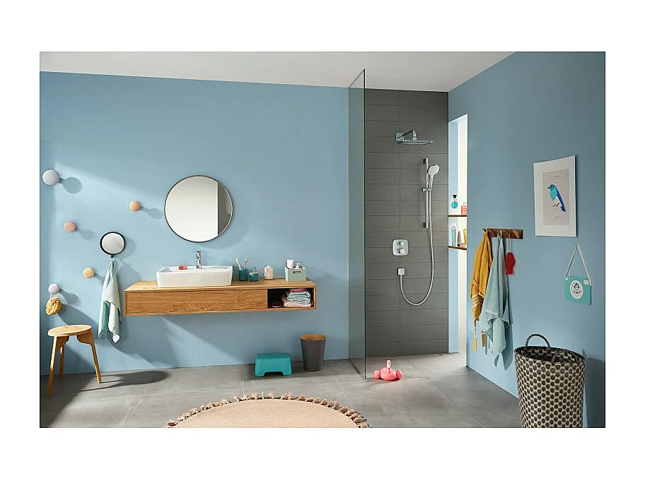 HANSGROHE Talis E 110 mezclador de lavabo, desagüe Push-Open cromo