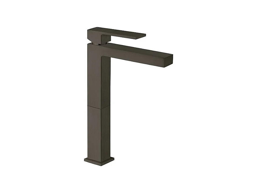 PAINI Mitigeur lavabo haut Dax Slim PVD Noir Brossé
