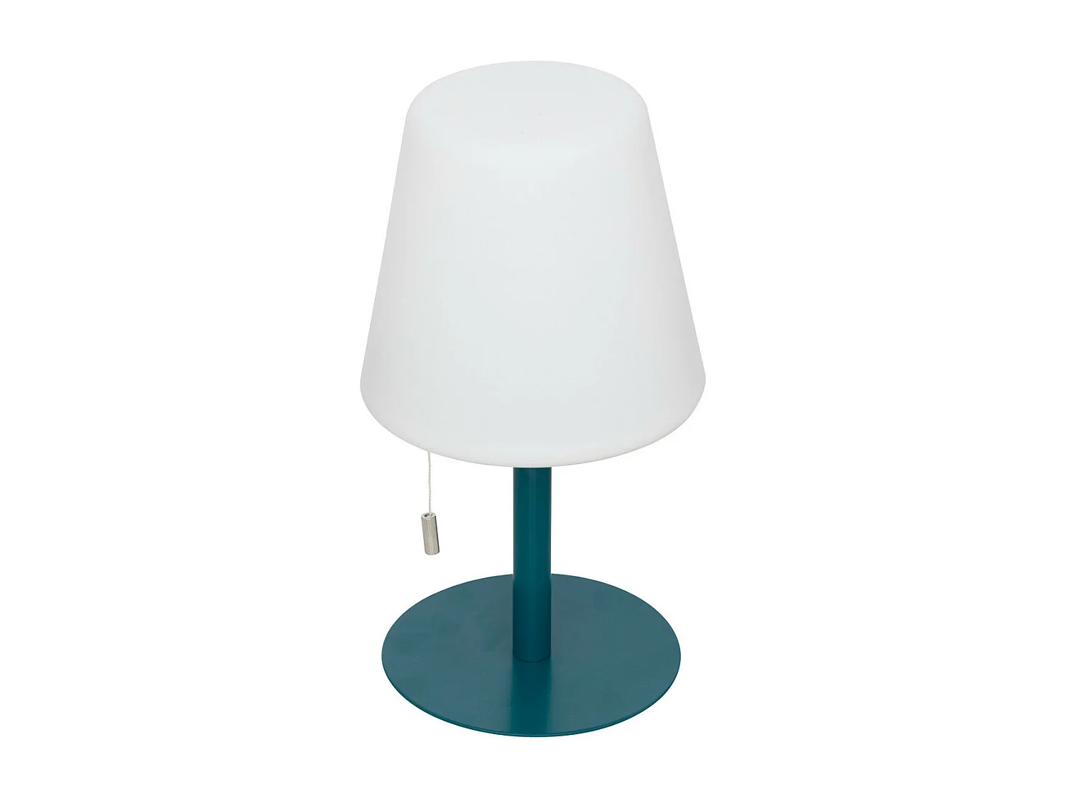 Lampe à Poser d'Extérieur "Zack" 30cm Bleu Canard