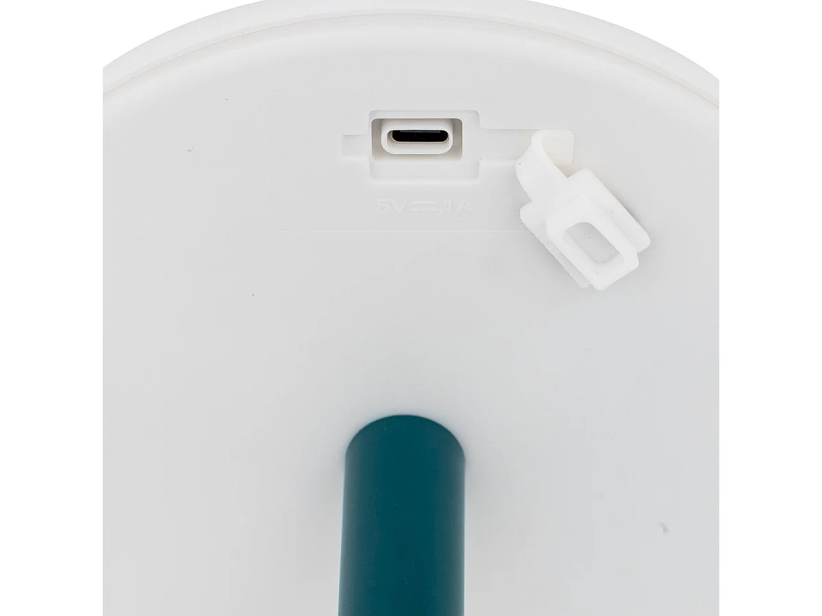 Lampe à Poser d'Extérieur "Zack" 30cm Bleu Canard