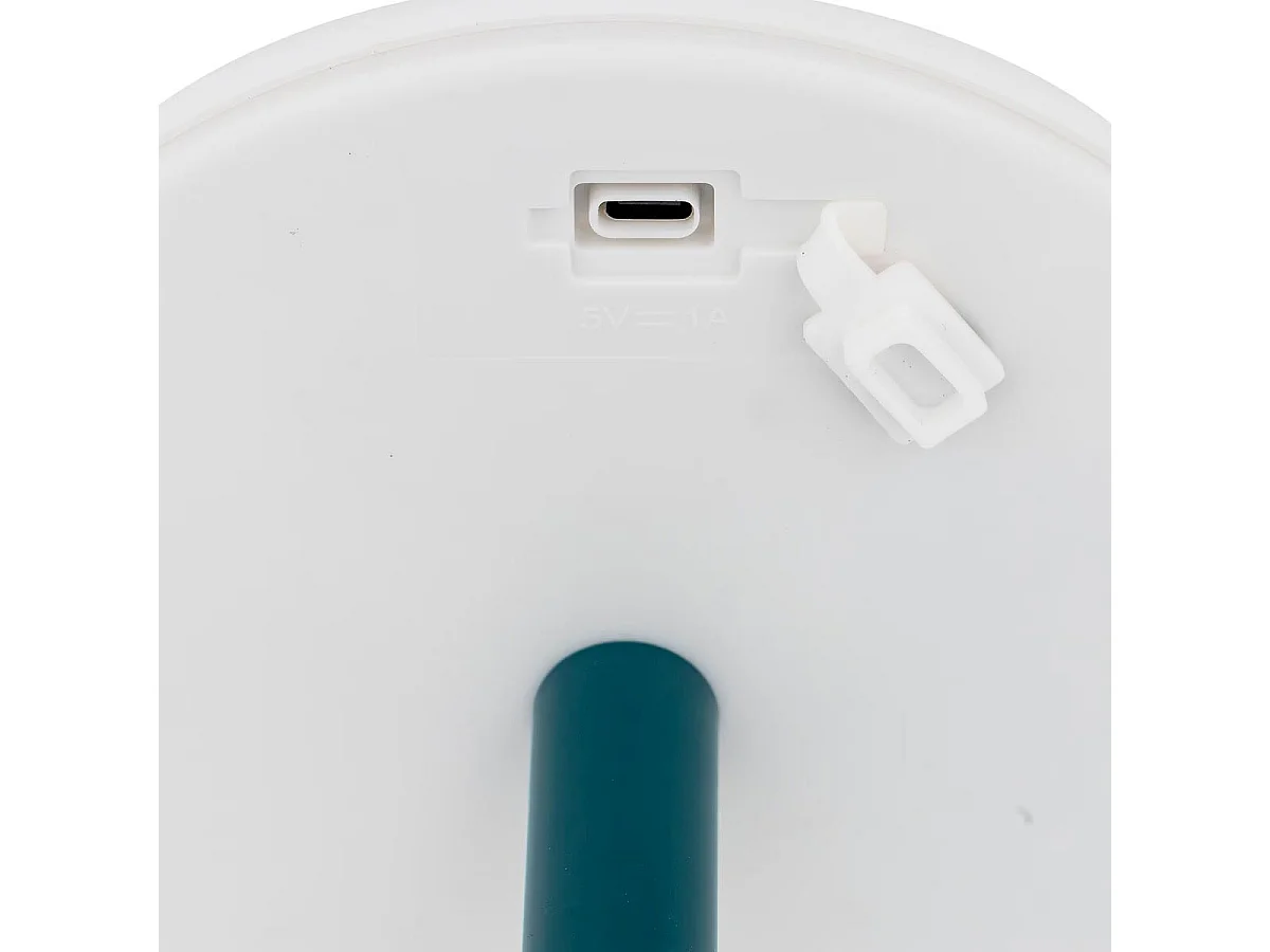 Lampe à Poser d'Extérieur "Zack" 30cm Bleu Canard