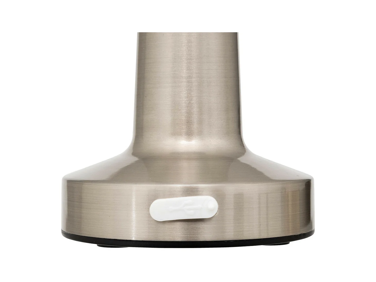 Lámpara exterior de acero recargable