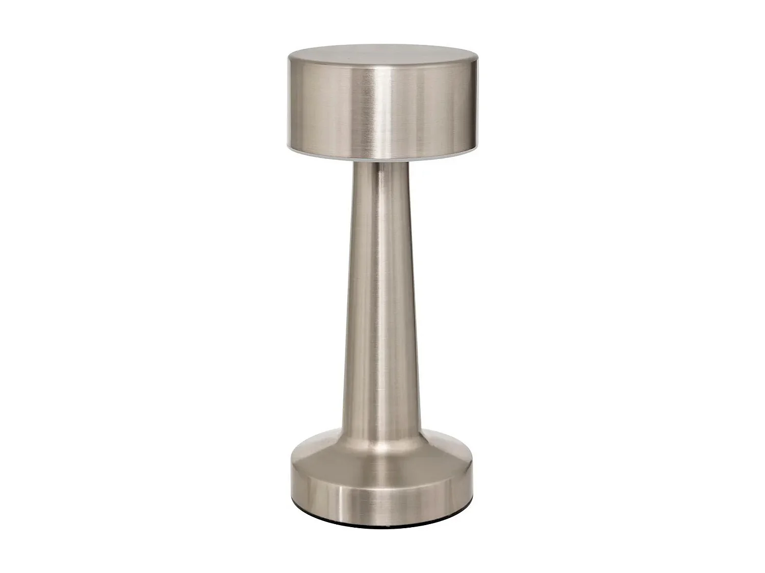 Lámpara exterior de acero recargable