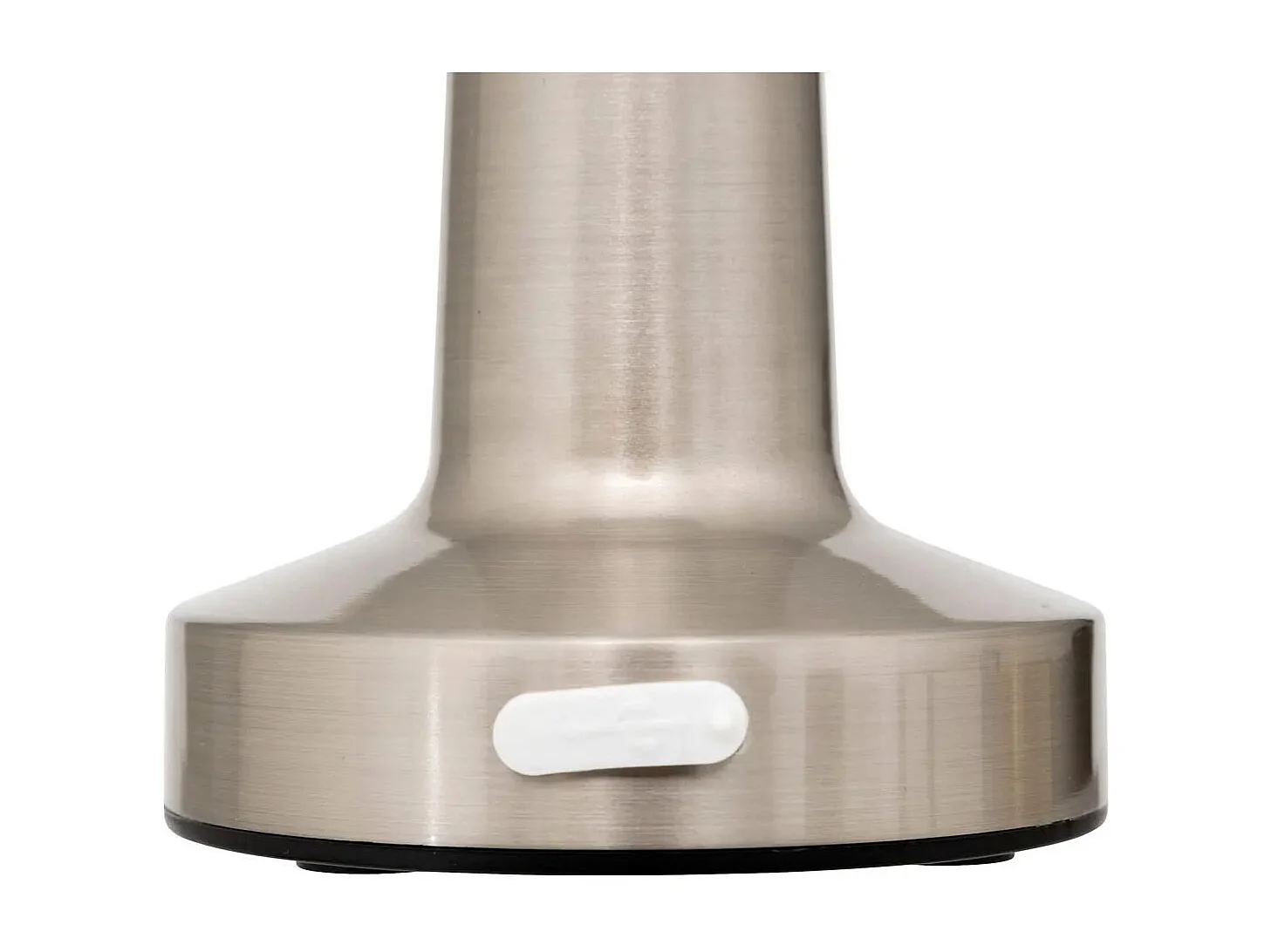 Lámpara exterior de acero recargable