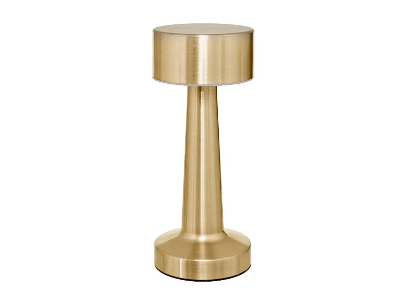 Lámpara exterior de acero recargable