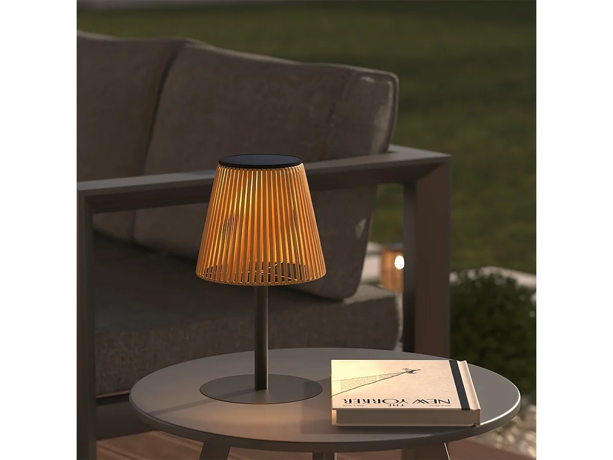 Lampe Solaire à LED "Kesy" 30cm Naturel