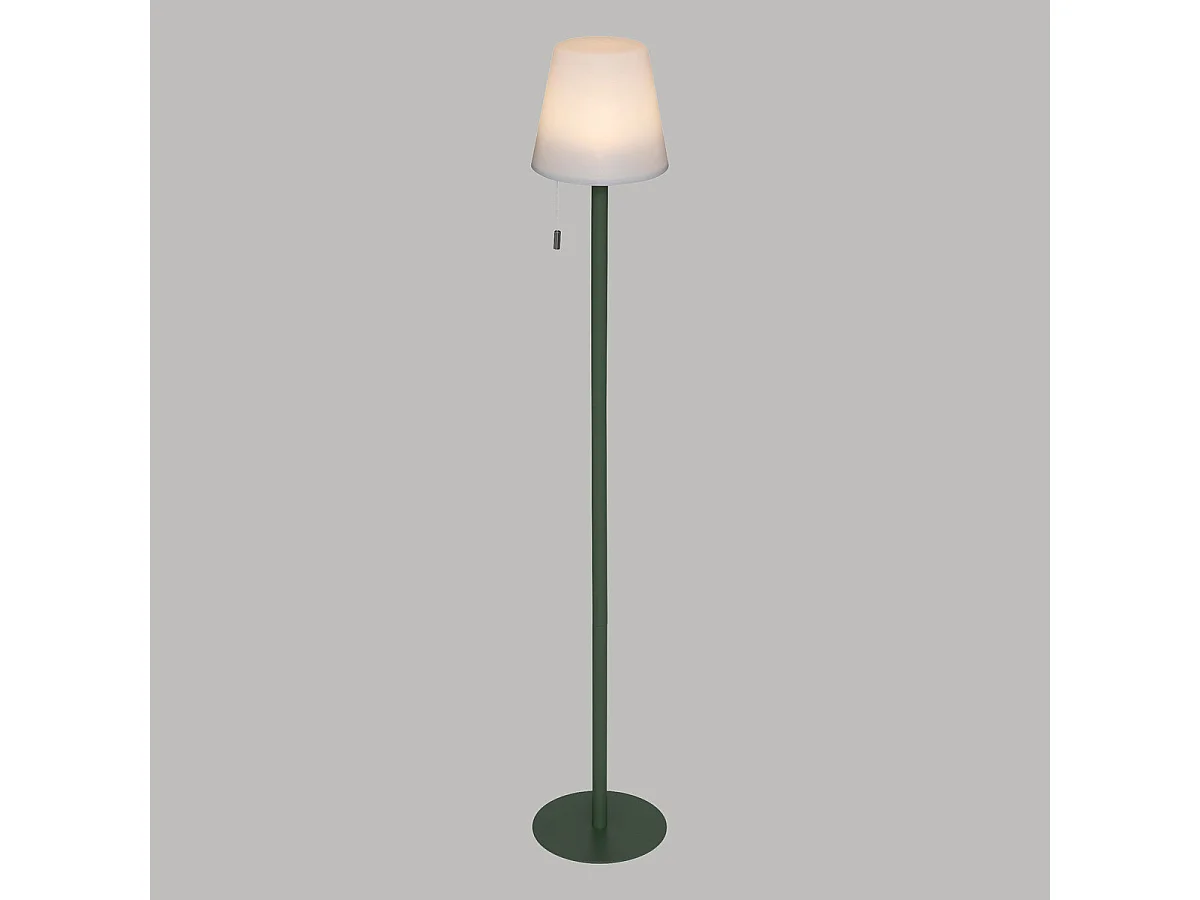 Lampadaire d'Extérieur "Zack" 108cm Vert Olive