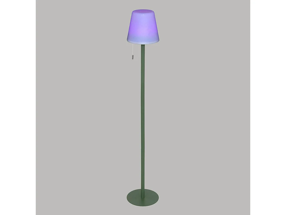 Lampadaire d'Extérieur "Zack" 108cm Vert Olive