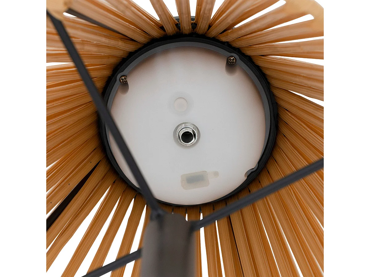 Lampadaire Solaire à LED "Kesy" 108cm Naturel