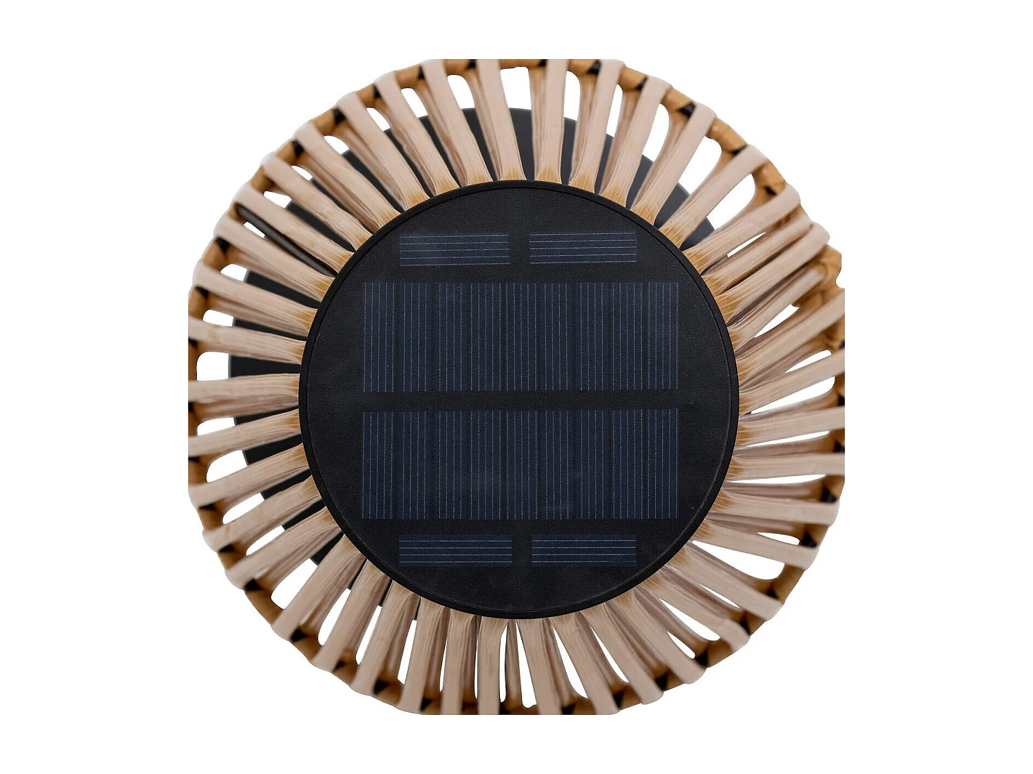 Lampadaire Solaire à LED "Kesy" 108cm Naturel