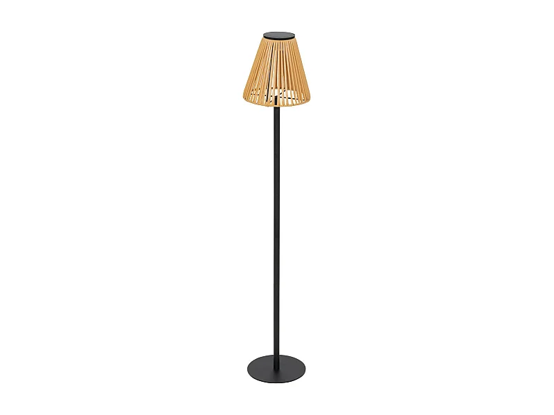 Lampadaire Solaire à LED "Kesy" 108cm Naturel